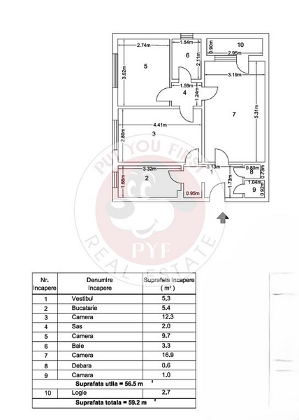 Drumul Taberei | Apartament 3 camere | Circular | 56mp | B11153